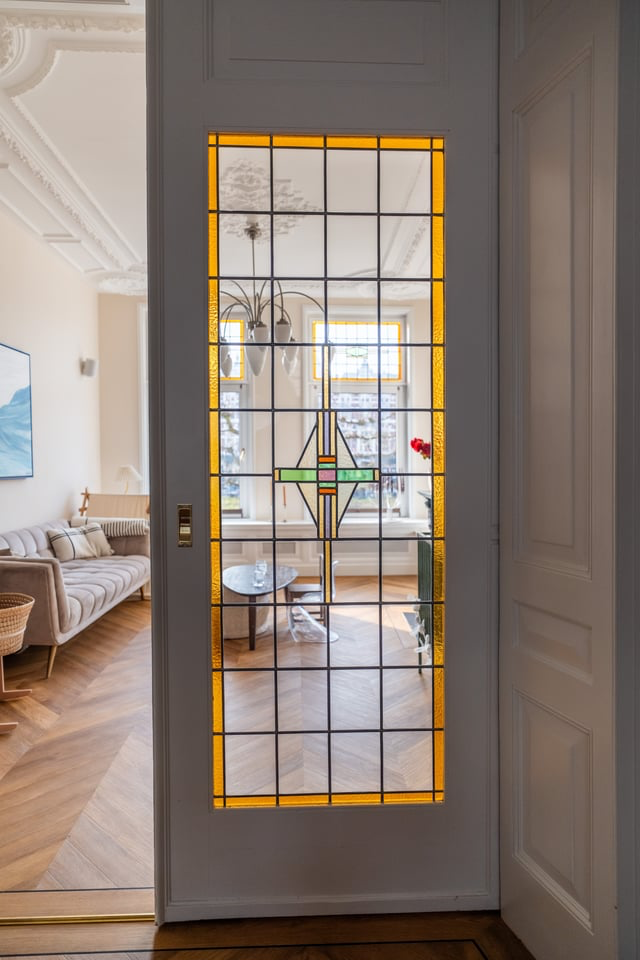 Woonkamer en bel-etage